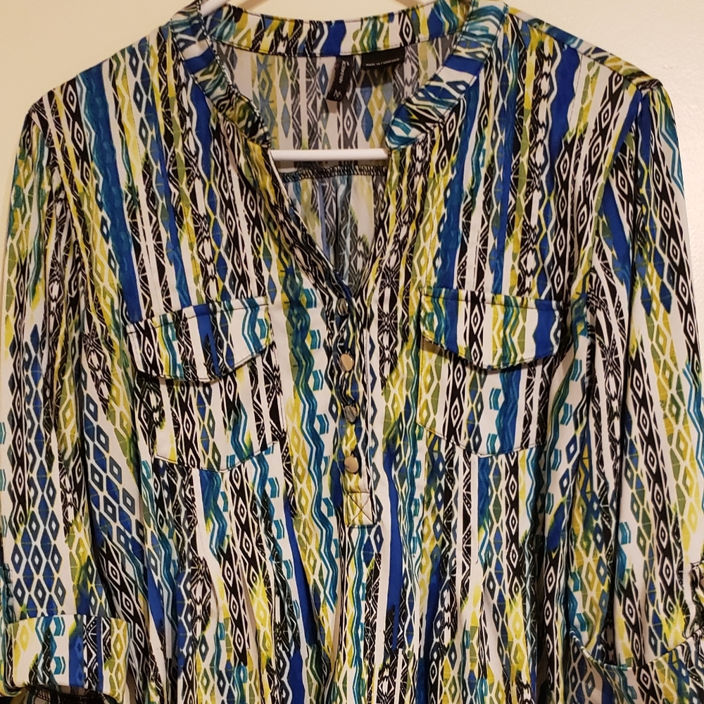 By new directors size PL blousr